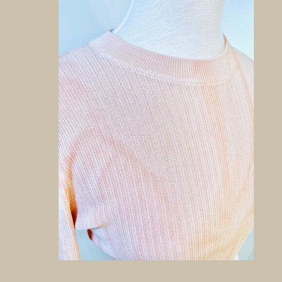 Proenza Schouler Pink Dip Tie Dye Long Sleeve Top - Size M - Picture 11 of 14